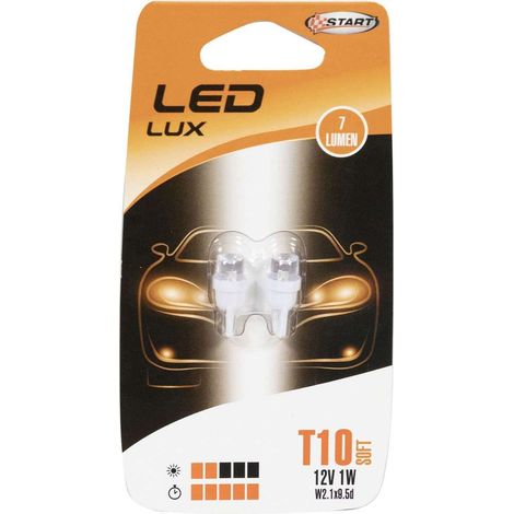 START Lampadine auto T10 Soft 12V 1W Accessorio Originale Uso Quotidiano