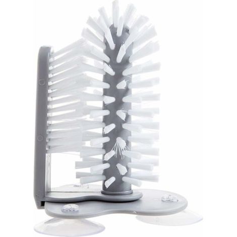 Brossez le verre de tasse et la brosse de nettoyage de goupillon de bouteille17.514cm    1 pièces(gris) (1/5)