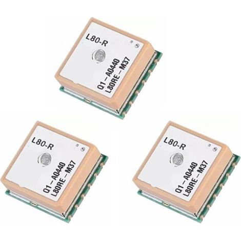 Adecuado para módulos GPS Quectel L80 L80-R L80RE-M37, con antena de parche integrada, módulo GPS POT ultracompacto, parche superior (1/4)