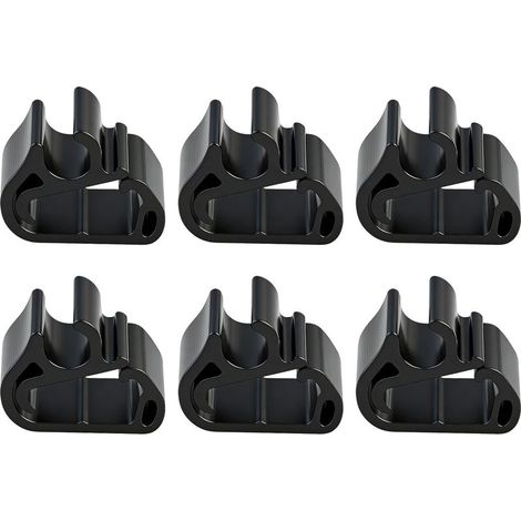 HOXILEELEO - 6 Pièces Clips Essuie-Glace Avant pour Peugeot 408 Peugeot 5008 Citroën C5 Aircross DS 7, Fixation Tuyau de Bras D'Essuie-Glace, Accessoire Entretien Balai Essuie-Glace (1/5)