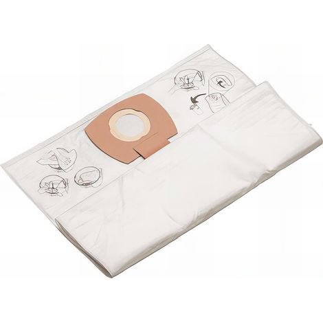 Lot de 10 sacs synthetiques pour aspirateur JET 8 Sidamo