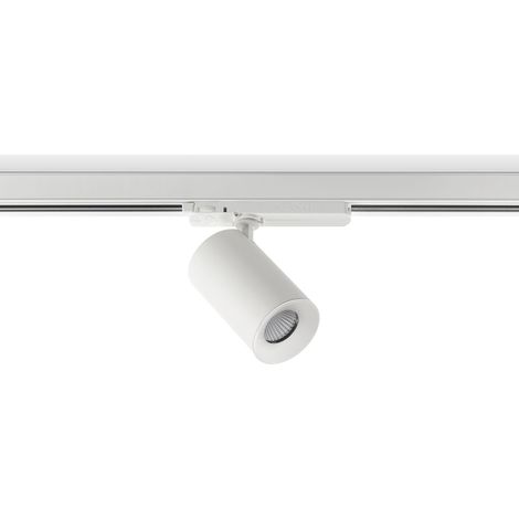 Projecteur rail tilt ARROW Medium Dali LED COB 18.60W 2342lm(1510lm) CRI90 3000K 40º Blanc Blanc