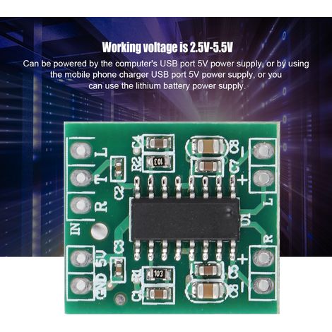 Amplificateur Audio Numérique PAM8403 3W+3W, 2 Canaux, 7 Pièces, Carte Ampli Miniature
