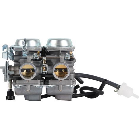 Conjunto de carburador doble metálico de repuesto para motocicleta Rebel 250 CMX250C CA250. (1/5)