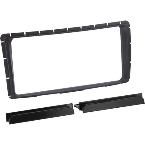 Facade autoradio 2DIN compatible avec Toyota Hilux ap11 Noir