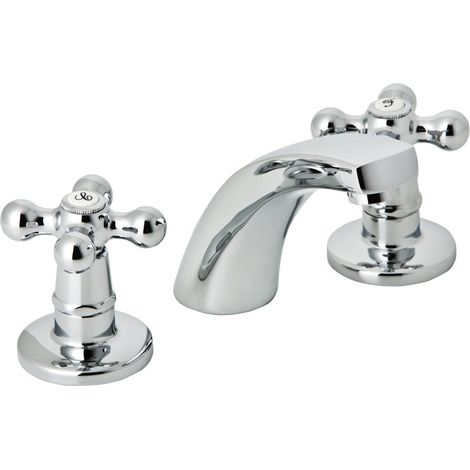 GENEBRE 68510 09 45 66 NEW REGENT Grifo Bimando Batería Lavabo Cromo - ref: 68510 09 45 66 (1/2)