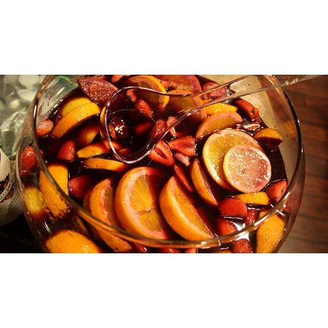 Mestolo party cocktail per sangria in plastica  made in italy (1/2)