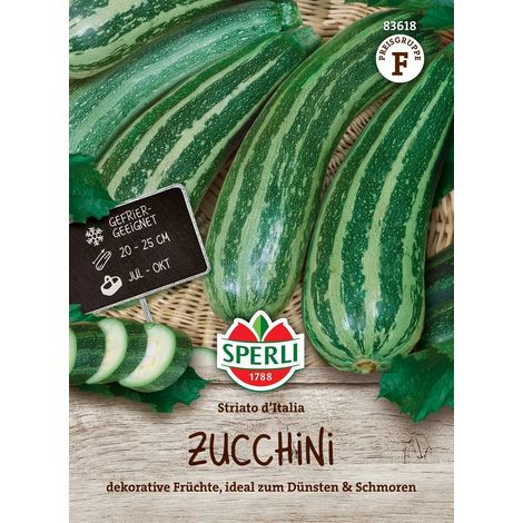 Sperli Zucchini Striato d’Italia - Gemüsesamen (1/2)