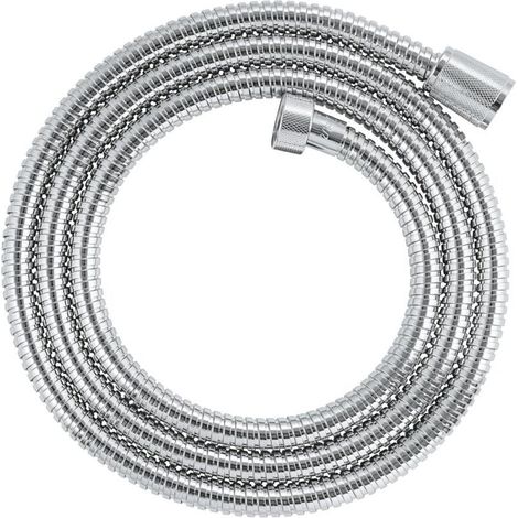 Flexible metal shower hose length: 120 cm, stainless steel shower hose under pressure shower hose water pipe (1/4)