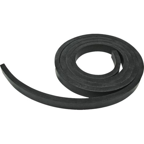 Guarnizione per coperchi di tombini, nera, 20x10 mm, lunghezza rotolo 50 m, EV1020D-EPDM