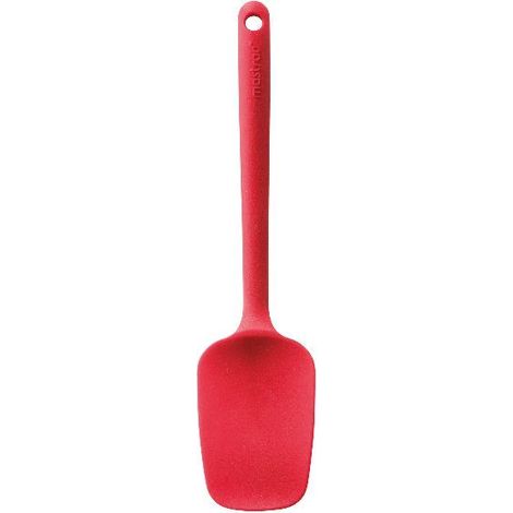 MASTRAD - Spatule cuillère tout silicone - rouge (1/2)