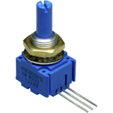 Bourns 91R1A-R22-B15L Potentiomètre en plastique conducteur 1 W 10 kΩ 1 pc(s) R082682 (1/2)