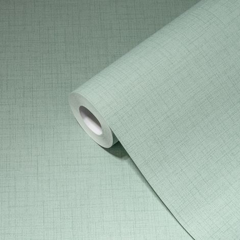 Papier peint Uni Vert My Home My Spa A.S. Création (1/5)