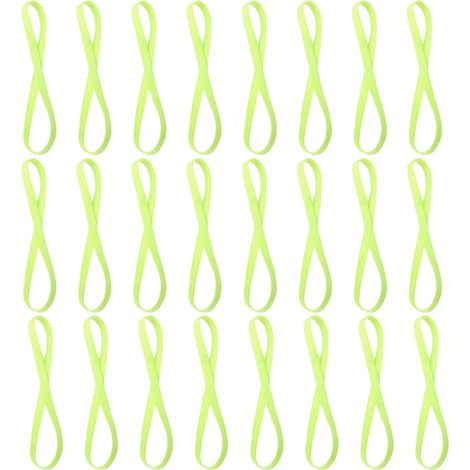 Serre-Tête De Sport - Bandeau Élastique Antidérapant Ultra-Fin Pour Fitness Et Yoga - Lot De 24 Pièces (1/5)