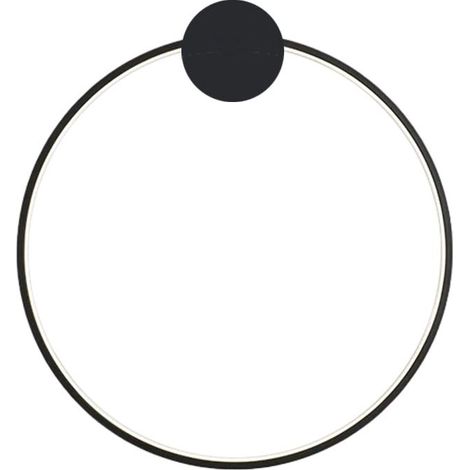 APPLIQUE da PARETE LED APP1386-CW BLACK 40CM