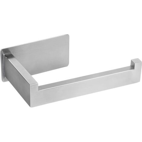 Porta carta igienica, porta carta igienica senza foratura, porta asciugamani di carta, porta rotolo in acciaio inossidabile per bagno e cucina (1/5)