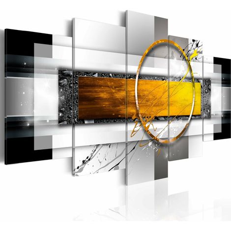 Tableau coup d'or - 100 x 50 cm (1/4)