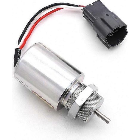 Électrovanne de coupure de carburant 12 V 30A87-20404, compatible avec les moteurs Mitsubishi L2E, L3E, S3L et S4L, EC15, Toro 223D et Mahindra. (1/5)