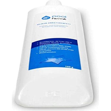 Pool Fermit - Grasso in silicone per rubinetti, tubetto da 100 g
