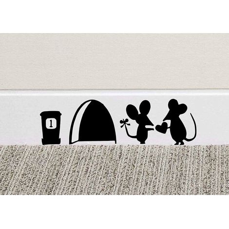Mouse Design Vinyl Wall Sticker (1/5)
