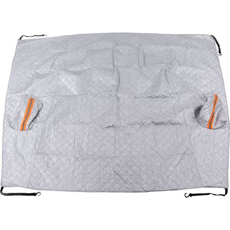 197x217cm Universal Windshield Snow Cover with Reflective Strip Car Rain Proof Windshield Cover Protector