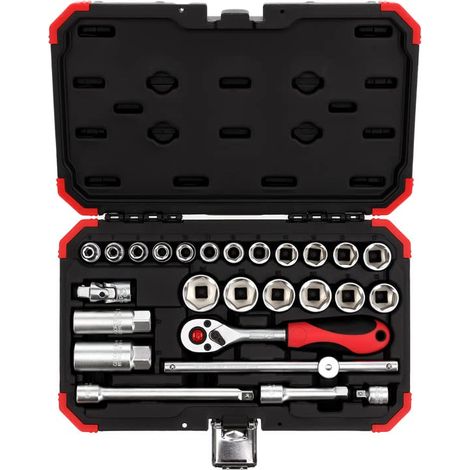 Gedore RED R59003026 Kit di chiavi a bussola 26 parti 3300053 (1/5)