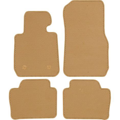 BMW 3 F30 F31 (2012–2018). Spezielle Fußmatten – EVA-Wabenbeige (1/5)