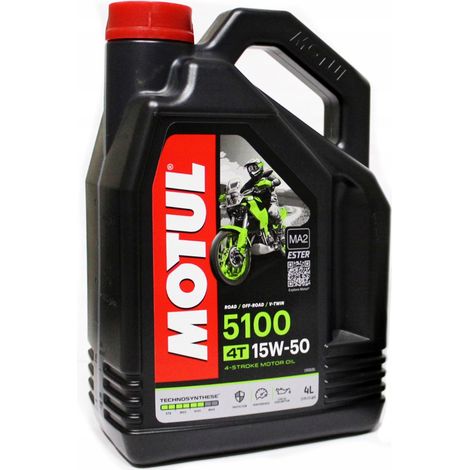 Olio motore Motul 5100 15w50 4L 4T Ma2 Ester semisintetico Bmw GS RT RK (1/5)
