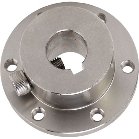 16-mm-Flanschkupplung aus Edelstahl für RC-Welle, zum Verbinden eines Motors mit einem Rad. (1/4)