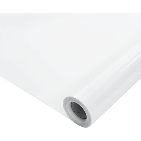 vidaXL Láminas de ventana esmerilada 5 uds PVC blanco (1/2)