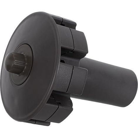 Disque Inférieur de Support pour Parasol Romain de Terrasse, Accessoire Paresoleil en Plastique Couleur Dorée, Fixation Stable des Baleines, Améliore Résistance au Vent, Pièce-x (1/5)