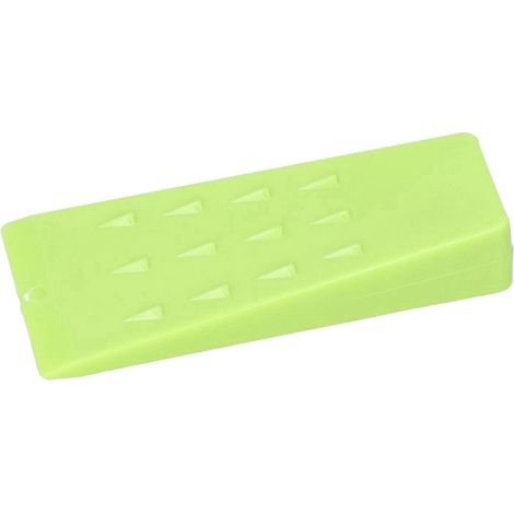 Coins d'abattage en plastique de 14 cm (5,5 po) pour l'exploitation forestière, l'abattage, la coupe et le fendage, pièces de tronçonneuse vertes