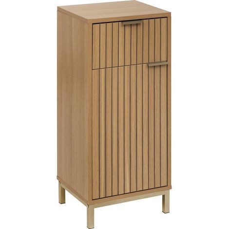 Base a 2 ante tasso effetto legno naturale - 5five (1/5)