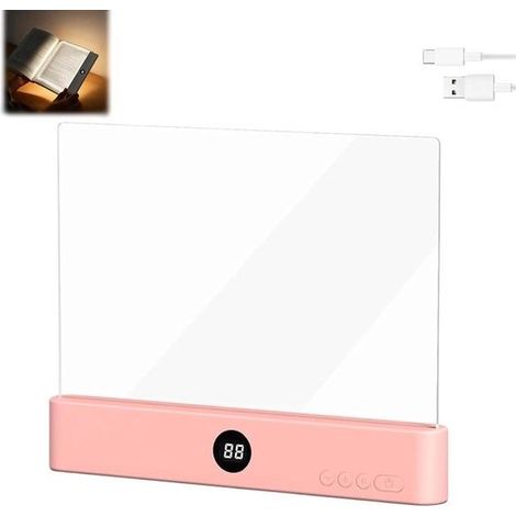 Lampe de lecture à intensité variable avec marque-page intégré, lampe marque-page portable, lampe marque-page pour la chambre, lampe de lecture flexible, lampe de lecture pour livres (1/5)