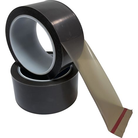 Ruban Téflon, 50mm x 0.08mm RS PRO Gris, BOT3201, -54°C ( Prix pour 1 )