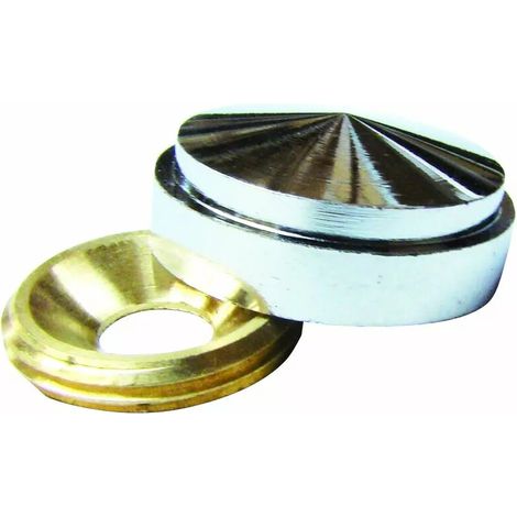 CACHE VIS LAITON CHROME CONIQUE D20