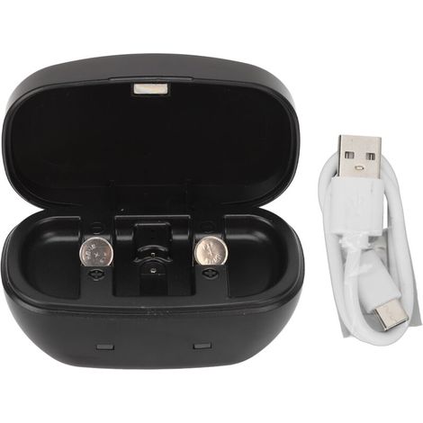 Chargeur USB portable pour piles rechargeables A13 - Batterie longue durée pour amplificateur auditif (1/5)