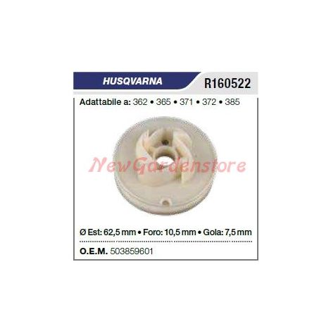 Puleggia avviamento HUSQVARNA MOTOSEGA 362 365 371 372 355 R160522