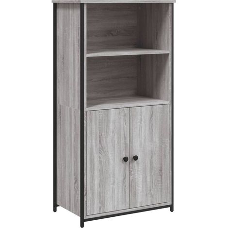 Maison Exclusive - Buffet haut sonoma gris 62x36x121,5 cm bois d'ingénierie