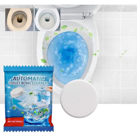 Brausetabletten für die sanfte und praktische Reinigung der Toilette im Haushalt – für eine saubere und sichere Umgebung – 5 g × 1 Stück -- BIEMMEDUE (1/5)