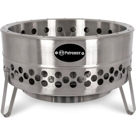 Petromax Feuerschale Tyropit Edelstahl Silber Feuerschale (1/3)