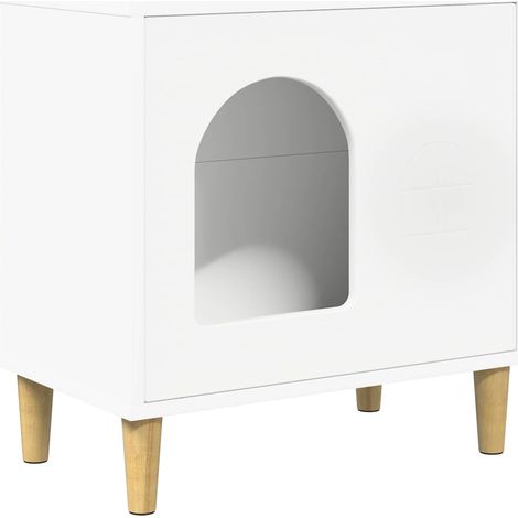 Casa para Gatos 51 x 30 x 52 cm Madera de ingeniería vidaXL