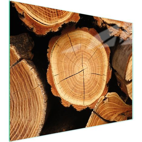 Glasschneidebrett 52x40 Holz (1/5)