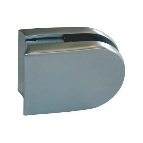 Pince de fixation zamac - Pour verre d'épaisseur : 6 à 10 mm - Dimensions : 55 x 40,5 mm - Décor : Chromé mat - ADLER (1/3)