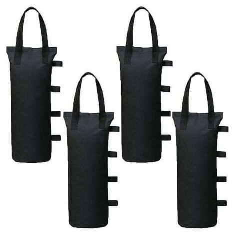 Lot de 4 Poids de Gazebo pour Tonnelle et Pavillon, Sac de Lestage Sable pour Jambes, Tentes Pare-Soleil, Parasol,dolaso (1/5)