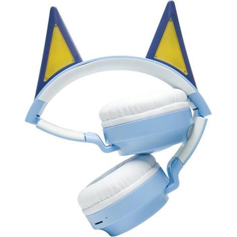 LEXIBOOK - Foldable Bluetooth and wired light-up headphones with a 3D Bluey universe design and volume limiter (1/5)
