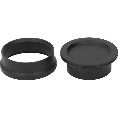 Dispensador de café, aleación de aluminio, estable, accesorio para cafetera moka de 150 ml, 2 válvulas (1/5)