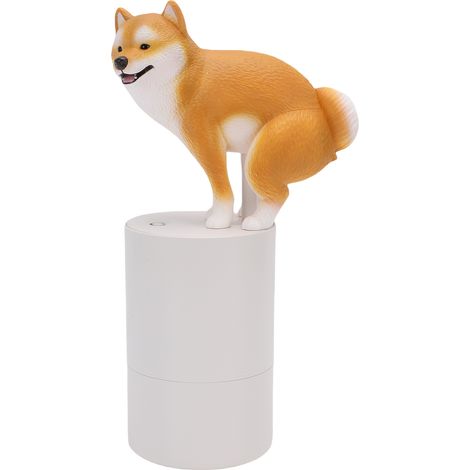 Distributeur de savon en mousse amusant pour chien, Animal mignon, mousse automatique sans contact pour salle de bain, cuisine, cadeaux de pendaison de crémaillère, jaune (1/5)
