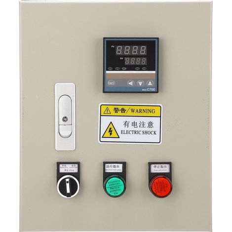 Régulateur de température BERM PID triphasé 15 kW, boîtier de commande thermostatique intelligent pour plate-forme chauffante 380 V CA (1/5)