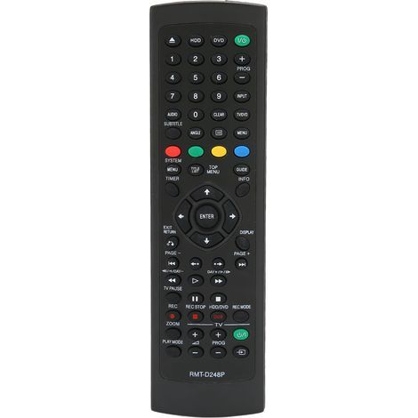 Multifunktions-Ersatzfernbedienung für DVD-HDD-Recorder, für RMTD248P (1/5)
